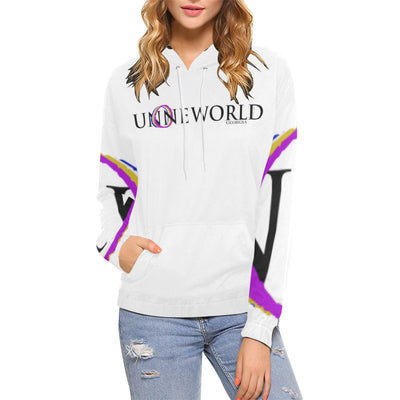 Un-O-Ne World. Georgia Copy 2 Women's Hoodie (USA Size) (Model H13) (Made In USA)