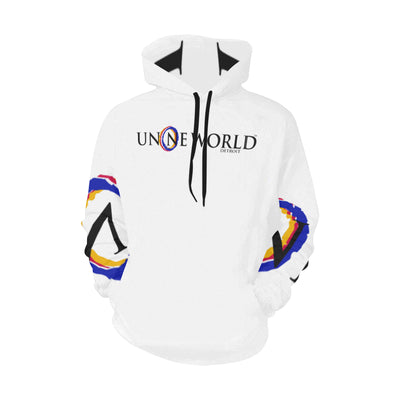 Un-O-Ne world DETROIT 2 Men's All Over Print Hoodie (USA Size) (Model H13)