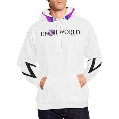 Un-O-Ne Worl "Puerto Rico PR" Men's Hoodie (USA Size) (Model H13) (Made In USA)