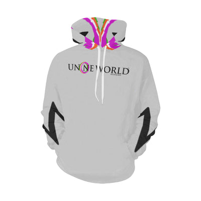 Un-O-Ne world MILWAUKEE 2 Women's All Over Print Hoodie (USA Size) (Model H13)