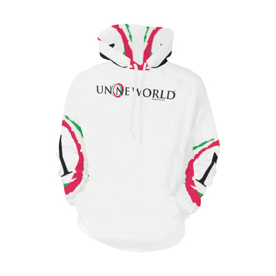 Un-O-Ne World MEXICO 2 Women's All Over Print Hoodie (USA Size) (Model H13)