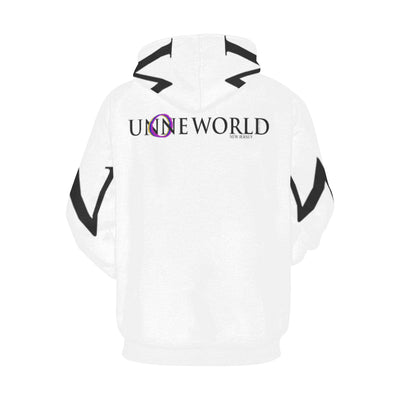 UN-O-NE WORLD "NEW JERSEY" (W FRESH) B Women's Hoodie (USA Size) (Model H13) (Made In USA)
