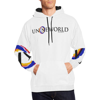 Un-O-Ne world DETROIT 2 Men's All Over Print Hoodie (USA Size) (Model H13)