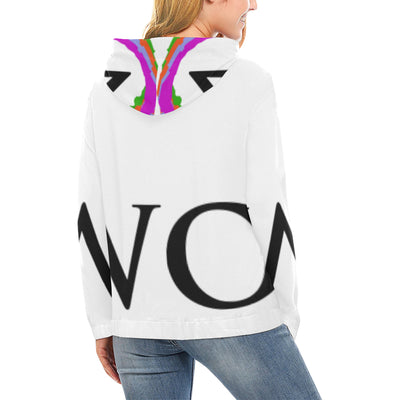 Un-O-Ne World "Virginia Beach" Women's All Over Print Hoodie (USA Size) (Model H13) (Made In USA)