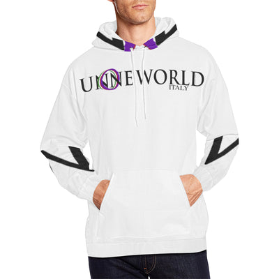 UN-O-Ne WORLD "ITALY' MH Men's Hoodie (USA Size) (Model H13) (Made In USA)